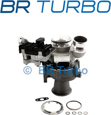 BR Turbo BRTX6381 - Charger, charging system autospares.lv