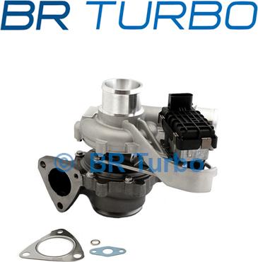 BR Turbo BRTX6376 - Charger, charging system autospares.lv