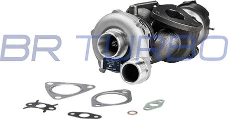 BR Turbo BRTX10187 - Charger, charging system autospares.lv