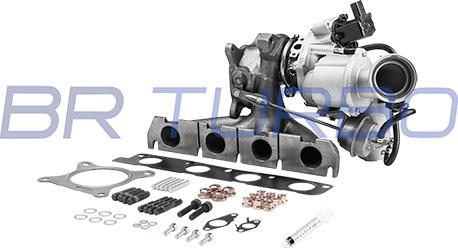 BR Turbo BRTX3563M - Charger, charging system autospares.lv