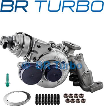 BR Turbo BRTX7296 - Charger, charging system autospares.lv