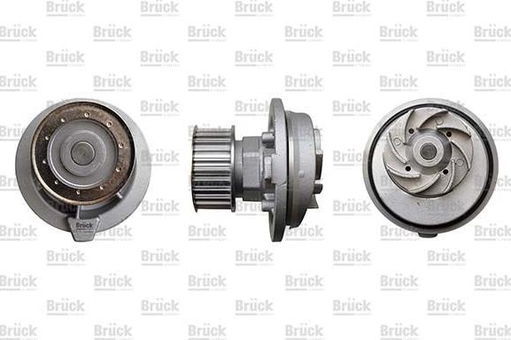 BRÜCK GERMANY 92064250 - Water Pump autospares.lv