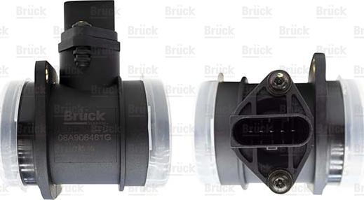 BRÜCK GERMANY 06A906461G - Air Flow Sensor autospares.lv