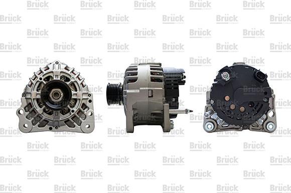 BRÜCK GERMANY 037903025T - Alternator autospares.lv