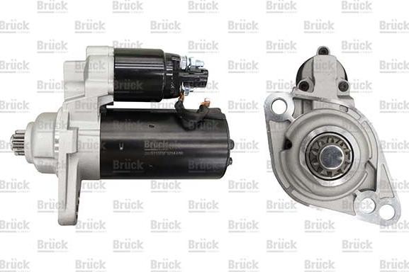 BRÜCK GERMANY 02Z911023F - Starter autospares.lv