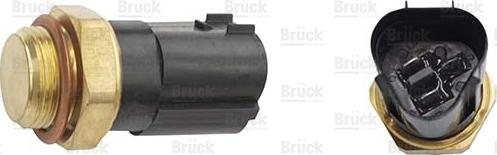 BRÜCK GERMANY 1J0959481A - Blower Switch, heating / ventilation autospares.lv