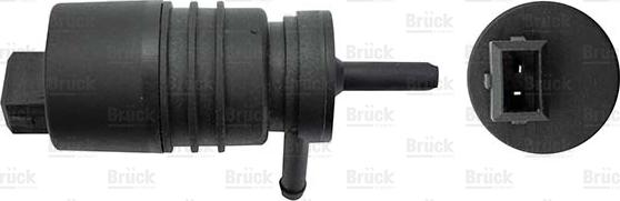 BRÜCK GERMANY 377955651 - Wiper Motor autospares.lv