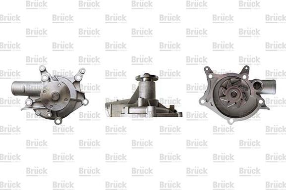 BRÜCK GERMANY 2510032033 - Water Pump autospares.lv