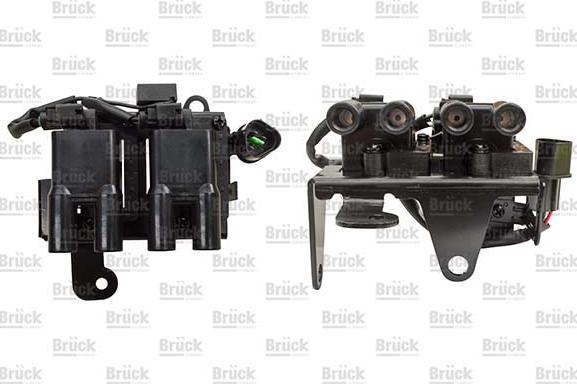 BRÜCK GERMANY 2730102600 - Ignition Coil autospares.lv