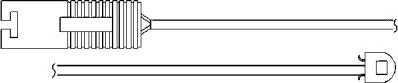 BSF 09009 - Warning Contact, brake pad wear autospares.lv