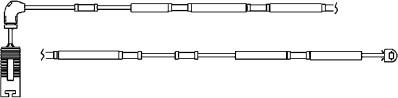 BSF 09024 - Warning Contact, brake pad wear autospares.lv