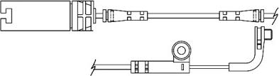 BSF 09026 - Warning Contact, brake pad wear autospares.lv