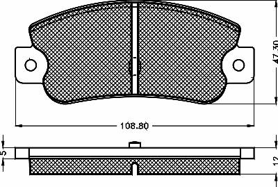 FREMAX FBP-0035 - Brake Pad Set, disc brake autospares.lv