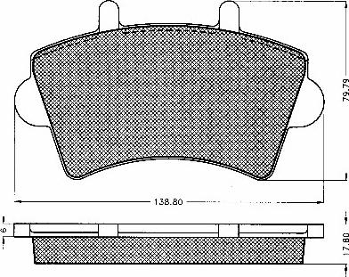 HELLA PAGID 355108931 - Brake Pad Set, disc brake autospares.lv