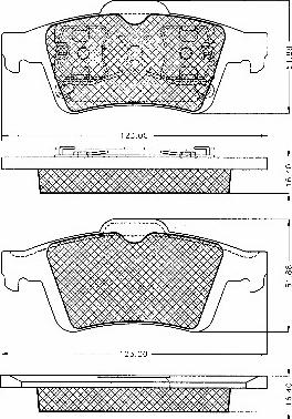 Valeo 301001 - Brake Pad Set, disc brake autospares.lv