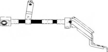 BSF 18580 - Brake Hose autospares.lv