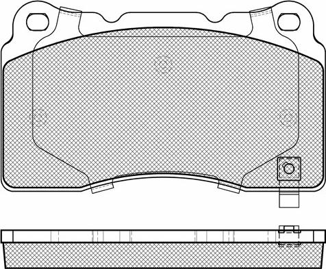 ATE 604855 - Brake Pad Set, disc brake autospares.lv