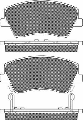 BSF 20290 - Brake Pad Set, disc brake autospares.lv