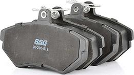 BSG BSG 90-200-012 - Brake Pad Set, disc brake autospares.lv