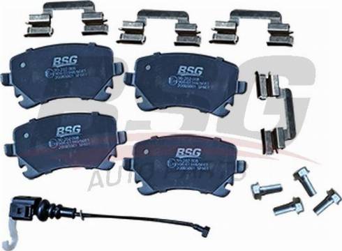 BSG BSG 90-202-008 - Brake Pad Set, disc brake autospares.lv