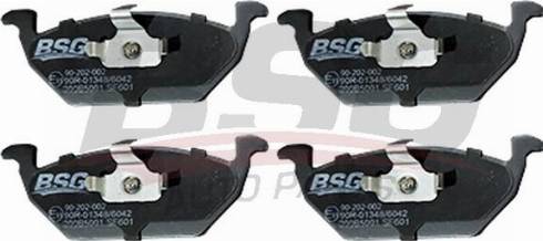 BSG BSG 90-202-002 - Brake Pad Set, disc brake autospares.lv