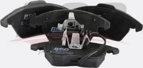 BSG BSG 90-202-013 - Brake Pad Set, disc brake autospares.lv