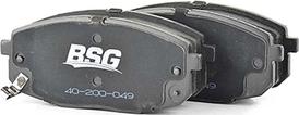 BSG BSG 40-200-049 - Brake Pad Set, disc brake autospares.lv