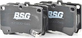 BSG BSG 40-200-041 - Brake Pad Set, disc brake autospares.lv