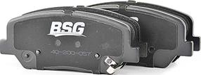 BSG BSG 40-200-057 - Brake Pad Set, disc brake autospares.lv