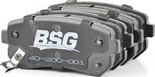 BSG BSG 40-200-001 - Brake Pad Set, disc brake autospares.lv