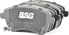 BSG BSG 40-200-008 - Brake Pad Set, disc brake autospares.lv