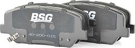 BSG BSG 40-200-015 - Brake Pad Set, disc brake autospares.lv