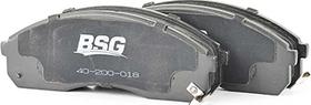 BSG BSG 40-200-018 - Brake Pad Set, disc brake autospares.lv