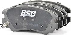 BSG BSG 40-200-030 - Brake Pad Set, disc brake autospares.lv