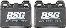 BSG BSG 40-200-032 - Brake Pad Set, disc brake autospares.lv