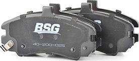 BSG BSG 40-200-025 - Brake Pad Set, disc brake autospares.lv