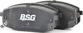 BSG BSG 40-200-022 - Brake Pad Set, disc brake autospares.lv