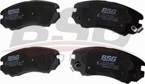 BSG BSG 40-202-006 - Brake Pad Set, disc brake autospares.lv