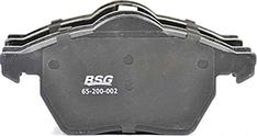 BSG BSG 65-200-002 - Brake Pad Set, disc brake autospares.lv