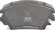BSG BSG 65-200-023 - Brake Pad Set, disc brake autospares.lv