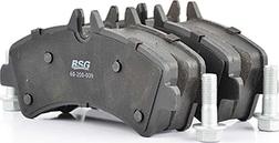 BSG BSG 60-200-009 - Brake Pad Set, disc brake autospares.lv