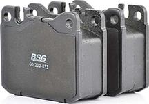 BSG BSG 60-200-033 - Brake Pad Set, disc brake autospares.lv