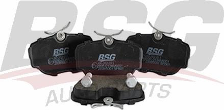 BSG BSG 60-202-015 - Brake Pad Set, disc brake autospares.lv