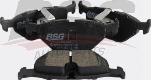 BSG BSG 15-202-004 - Brake Pad Set, disc brake autospares.lv