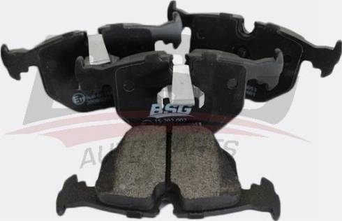 BSG BSG 15-202-002 - Brake Pad Set, disc brake autospares.lv