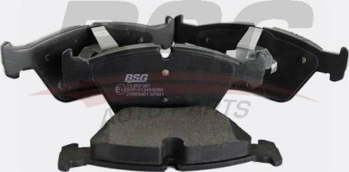 BSG BSG 15-202-007 - Brake Pad Set, disc brake autospares.lv