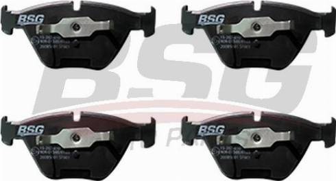 BSG BSG 15-202-010 - Brake Pad Set, disc brake autospares.lv