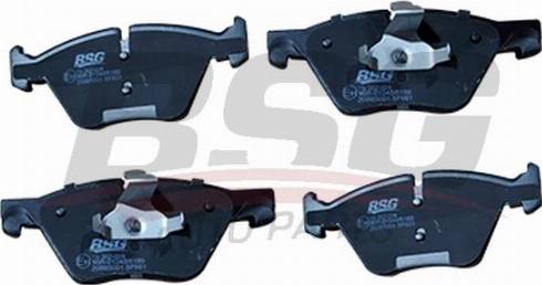 BSG BSG 15-202-024 - Brake Pad Set, disc brake autospares.lv