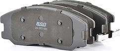 BSG BSG 16-200-001 - Brake Pad Set, disc brake autospares.lv