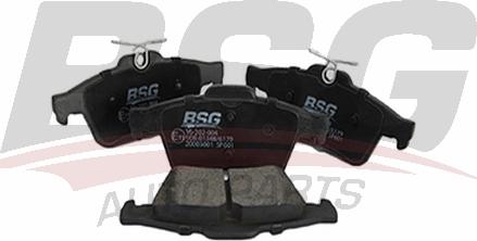 BSG BSG 16-202-004 - Brake Pad Set, disc brake autospares.lv